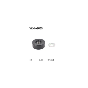 Ролик натягувача ременя SKF VKM 62065 зображення 1