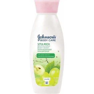 Гель для душу Johnson's Body Care Vita Rich з олією виноградних кісточок 250 мл (3574661283265) зображення 1