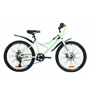 Велосипед Discovery 24" FLINT DD рама-14" St 2020 біло-зелений (OPS-DIS-24-169) зображення 1