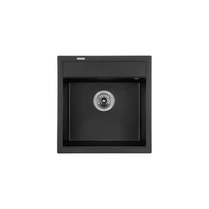 Мийка кухонна GRANADO MERIDA black shine (gr0301) зображення 1