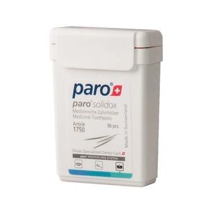 Зубочистки Paro Swiss solidox Медичні двосторонні 96 шт. (7610458017500) изображение 1