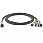 Оптичний патчкорд Alistar QSFP to 4*SFP+ 40G Directly-attached Copper Cable 5M (DAC-QSFP-4SFP+-5M) - уменьшенное изображение 1