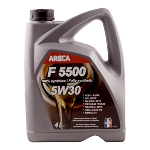 Моторна олива Areca F5500 5W-30 4л (51552) зображення 1