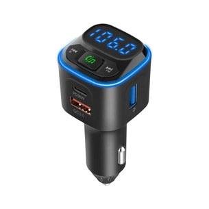 FM модулятор Gelius Tune GP-FMT051 (PD/QC) 36 Watt Black (GP-FMT051) изображение 1