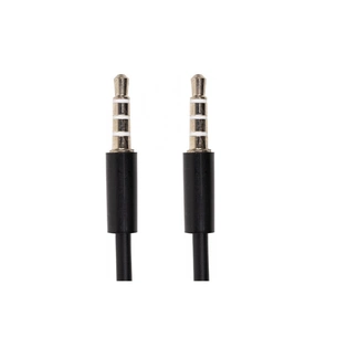 Кабель мультимедійний 3.5mm M to 3.5mm M 1.2m (4pin) PowerPlant (CA913053) зображення 1