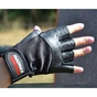 Рукавички для фітнесу MadMax MFG-248 Clasic Exclusive Black L (MFG-248-Black_L) - зменшене зображення 2