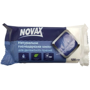 Мило для прання Novax для делікатного прання 125 г (4820195509302) зображення 1
