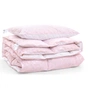 Ковдра MirSon Набір №2148 Bio-Pink Зима 50% пух 220х240 + подушка (2200003024784) - зменшене зображення 3