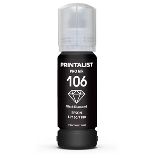Чорнило Printalist Epson L7160/7180 70г Photo Black (PL106PB) зображення 1