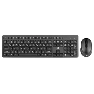 Комплект 2E MK420 Wireless Black (2E-MK420WB) зображення 1