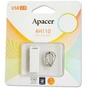 USB флеш накопичувач Apacer 16GB AH110 White RP USB 2.0 (AP16GAH110W-1) - зменшене зображення 3