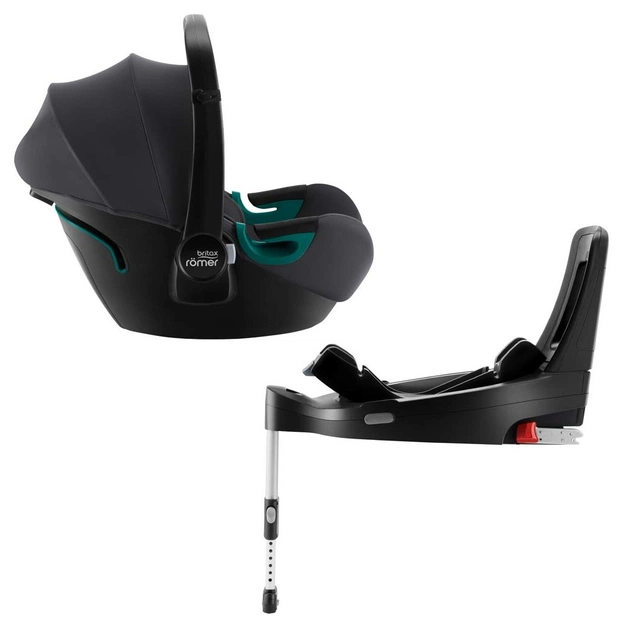 Автокрісло Britax-Romer Baby-Safe i-sizi Midnight Grey з платформою (2000035083) - зображення 1