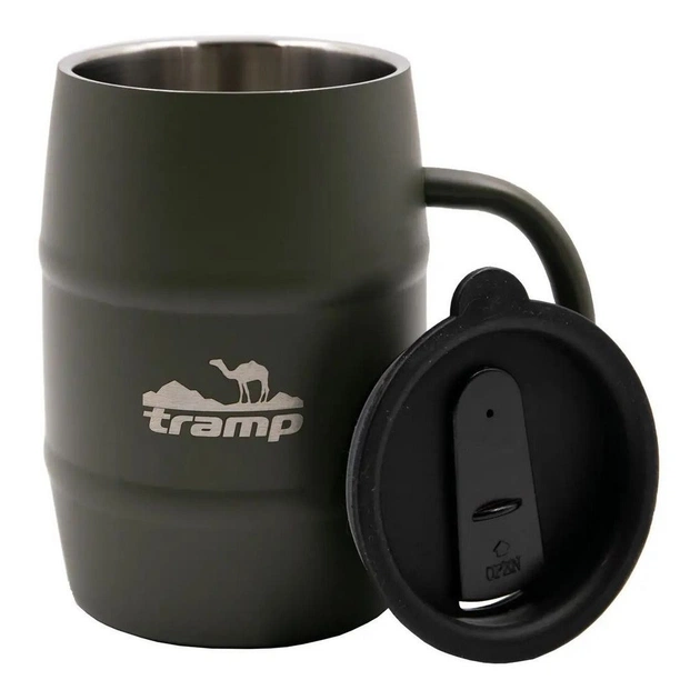 Чашка туристическая Tramp 0.5 л Olive (UTRC-100-olive) - изображение 1