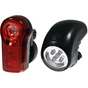 Комплект велофар Good Bike Twins 2 режима 5+3 LED (92306-IS) - зменшене зображення 1