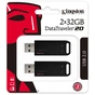 USB флеш накопичувач Kingston 2x32GB DataTraveler 20 USB 2.0 (DT20/32GB-2P) - зменшене зображення 4