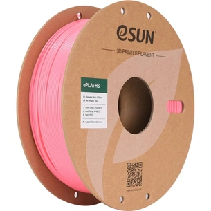 Пластик для 3D-принтера eSUN ePLA+HS, 1,75мм, 1кг, pink (EPLA+HS-P175P1) изображение 1