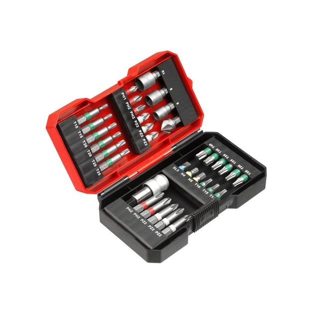 Набір біт Einhell 34 шт, кейс, KWB (108801) - picture 5