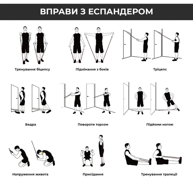 Еспандер Power System PS-4098 Ultimate Expander Set 3 шт (4098MX-0) - изображение 7