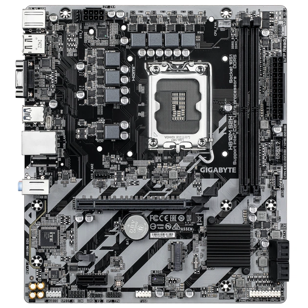 Материнська плата GIGABYTE H810M S2H - зображення 1