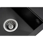 Мийка кухонна GRANADO MERIDA black shine (gr0301) - зменшене зображення 4