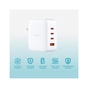 Зарядний пристрій D-Link 3xUSB-C + 1xUSB-A 100W GaN white (DCP-101) - зменшене зображення 3