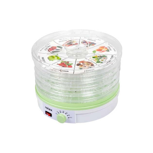 Сушка для овочів та фруктів Rotex RD310-W - picture 2