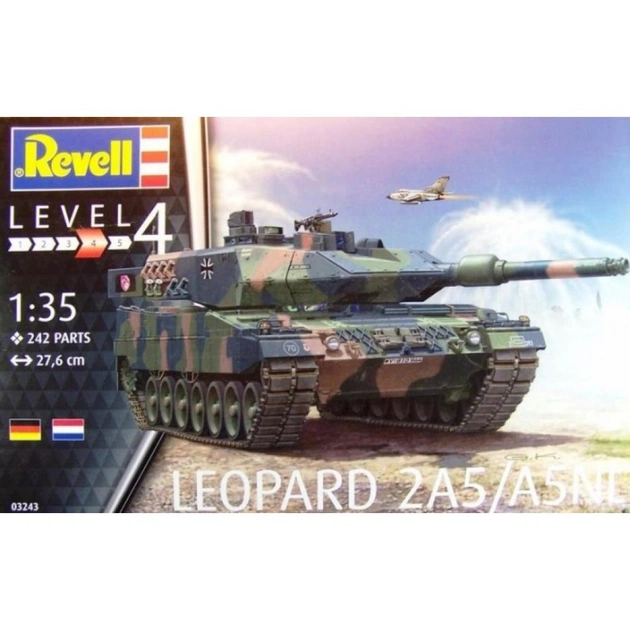 Збірна модель Revell Танк Leopard 2A5 / A5NL 1:35 (3243) - изображение 1