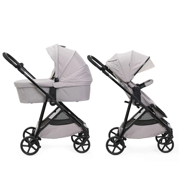Коляска Chicco 2 в 1 Seety світло сіра (2900990870646) (87097.70.01) - изображение 1