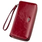Гаманець Kivi З екошкіри Малиновий (19053) - зменшене зображення 1