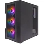 Корпус 1stPlayer T7-P-BK-4F1 Black 750W (T7-P-BK-4F1-PS-750FK-EU) - зменшене зображення 7