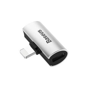 Перехідник L46 Lightning (1 Male / 2 Female) (CAL46-S1) Black-Silver Baseus (CAL46-S1) зображення 1