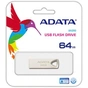 USB флеш накопичувач ADATA 64GB UV210 Metal Silver USB 2.0 (AUV210-64G-RGD) - зменшене зображення 3