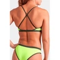 Купальник Arena Icons Bikini Cross Back Solid 005037-660 Салатовий 40 (3468337529255) - уменьшенное изображение 5