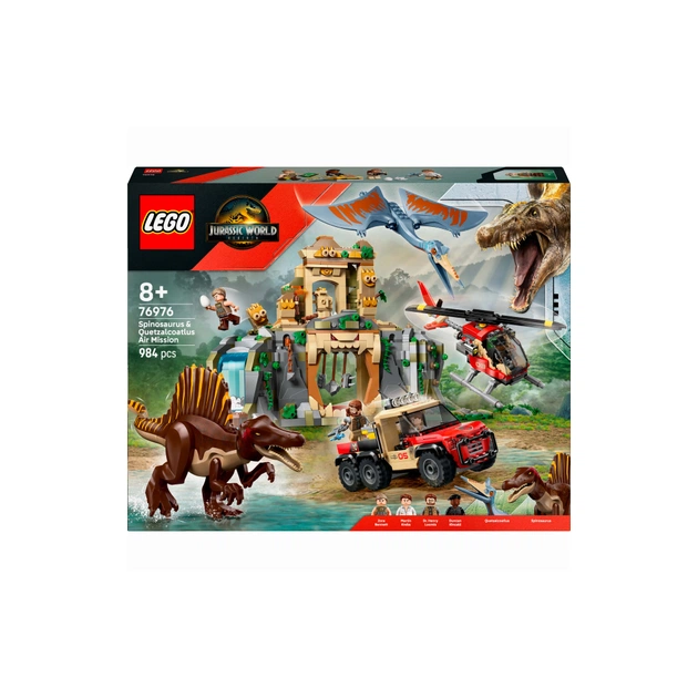 Конструктор LEGO Jurassic World Повітряна місія зі спинозавром (76976) - зображення 1