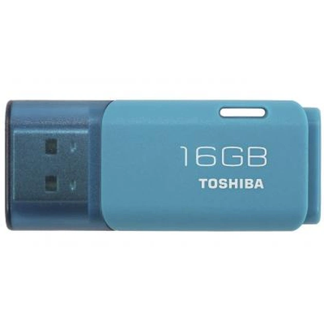 USB флеш накопичувач Toshiba 16GB Hayabusa Aqua USB 2.0 (THN-U202L0160E4) - изображение 1