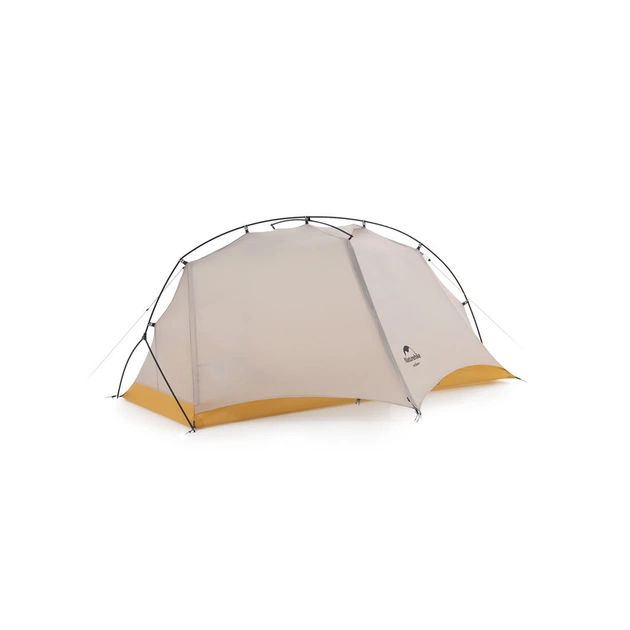 Намет Naturehike надлегкий одномісний NH21ZP003 сіро-жовтий (6927595775424) - зображення 1