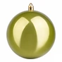 Ялинкова іграшка YES! Fun куля 10 см, оливкова, перламутрова (973520) - зменшене зображення 1
