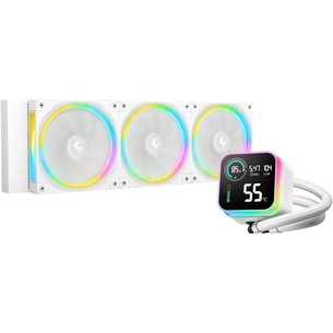 Система водяного охлаждения DeepCool LQ360 Ultra ARGB WH (R-LQ360-WHASMC-G-1) изображение 1