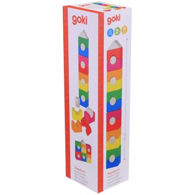 Конструктор Goki Райдужна вежа (58587) - зображення 1