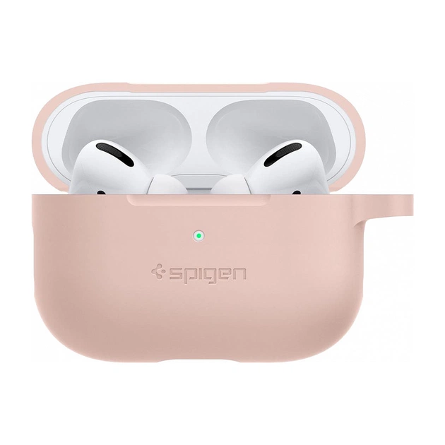 Чохол для навушників Spigen для Airpods Pro Silicone Fit Pink (ASD00535) - зображення 1