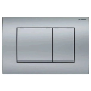Панель змиву Geberit Delta30 хром мат (115.137.46.1) зображення 1