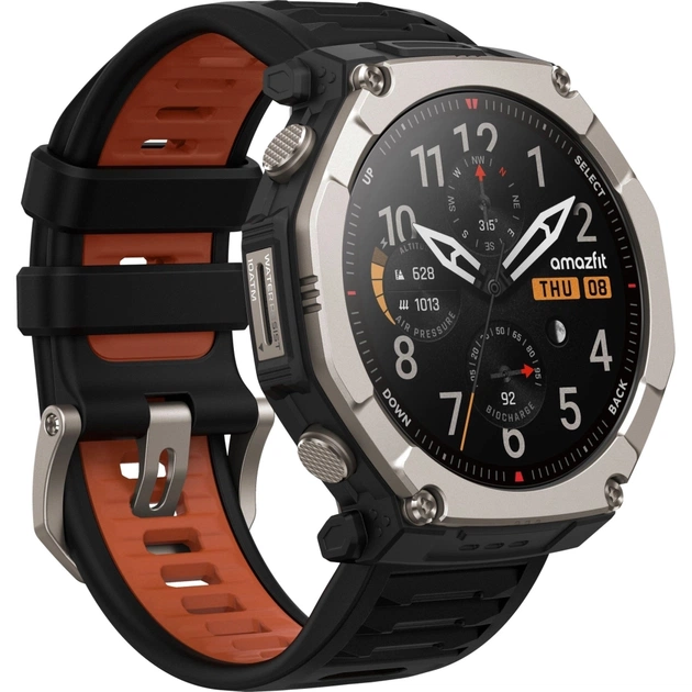Смарт-годинник Amazfit T-Rex ULTRA 2 W2550GL2N Чорний (1186954) - picture 3