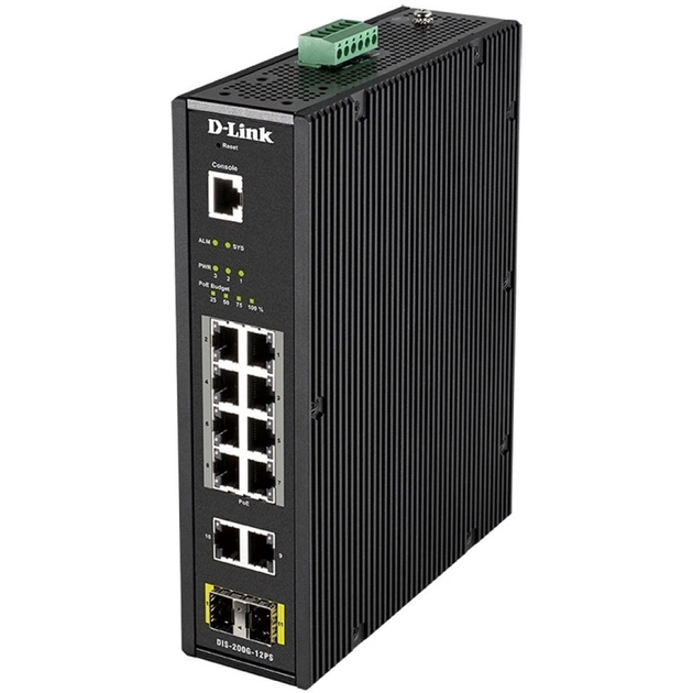Комутатор мережевий D-Link DIS-200G-12PS - изображение 1