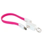 Дата кабель USB 2.0 AM to USB-C 0.18m pink Extradigital (KBU1788) - зменшене зображення 2