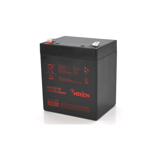 Батарея до ДБЖ Merlion HR1221W 12V-5Ah (HR1221W) - зображення 1