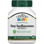 Вітамінно-мінеральний комплекс 21st Century Соєві Ізофлавони, Standardized Soy Isoflavones Extract, 60 вегетаріанс (CEN-22306) - зменшене зображення 1