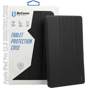 Чохол до планшета BeCover Tri Fold Soft TPU Silicone Apple iPad Pro 12.9 2020/2021/2022 Black (709712) зображення 1