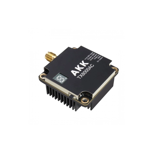 Відеопередавач (VTX) AKK Ultra Long Range 8W 4.9G-6G 96CH (TX8000AC) - зображення 5