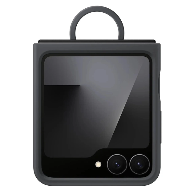 Чохол до мобільного телефона Samsung Silicone Flip 7 FE Black (EF-PF741TBEGUA) - зображення 1