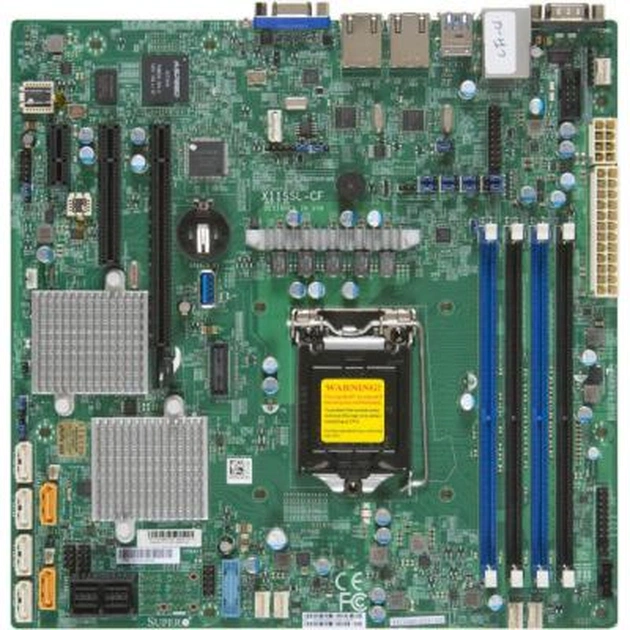 Серверна материнська плата Supermicro X11SSL-CF-O - зображення 1